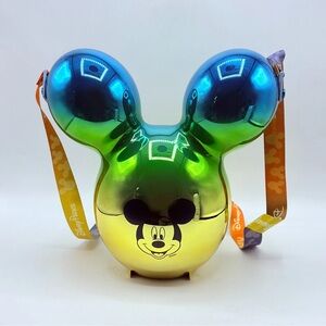 Disney Mickey Mouse Blue and Green popcorn bucket